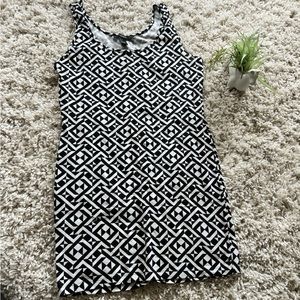 Super cute contemporary  Forever 21 tribal bodycon mini dress clubbing s…